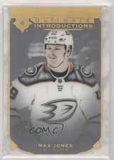 2019-20 Upper Deck Ultimate Collection Introductions Max Jones #UI-29 fm0