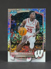 John Blackwell 2025-26 Bowman Chrome NBA Mini Diamond Refractor 1st Bowman