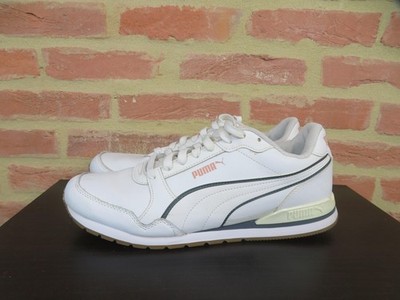 Puma ST Runner v3 Mens 13 Shoes White Casual Low Top Walking Sneakers 388128-03