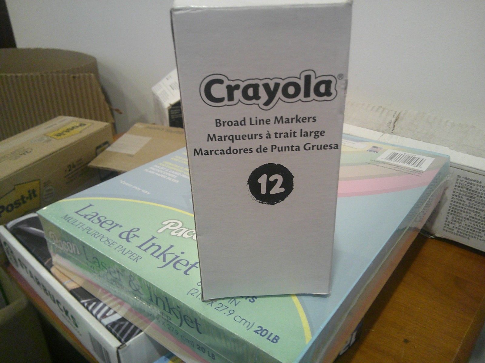 Crayola 12 Count Black Original Markers