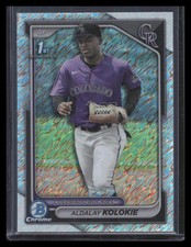 2024 Bowman Chrome #BCP-173 Aldalay Kolokie Prospects Shimmer Refractors