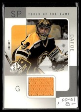 2000-01 SP Game Used Tools of the Byron Dafoe Boston Bruins #BD