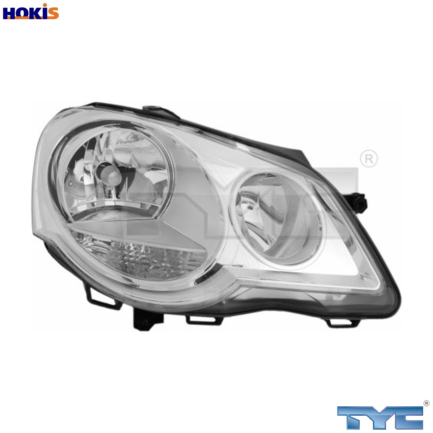 Fits TYC O�WIETLENIE 20-0729-05-2 WV P-LO IV 2005-2012 HEAD LAMP RH ELEC W/MTR - Image 4