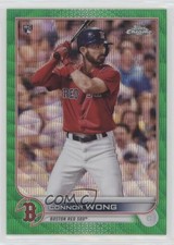 2022 Topps Chrome Green Wave Refractor 33/99 Connor Wong #39 1u6