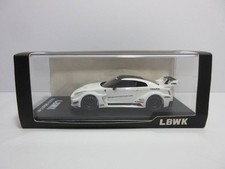 1/43 Liberty Walk LBWK Silhouette Works Nissan GT R R35 35GT RR Mini Car White