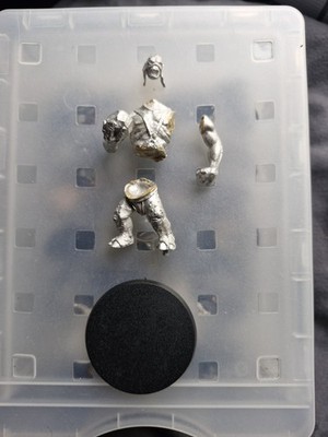 Der Herr der Ringe tabletop Nr 1.61, Katapult Troll Zinn Games Workshop