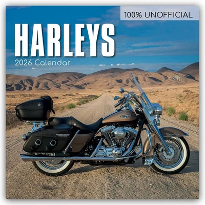 BROWNTROUT VERLAGS GMBH Harleys - Harley Davidson 2026 - 16-Monatskalender | The Gifted | Kalender