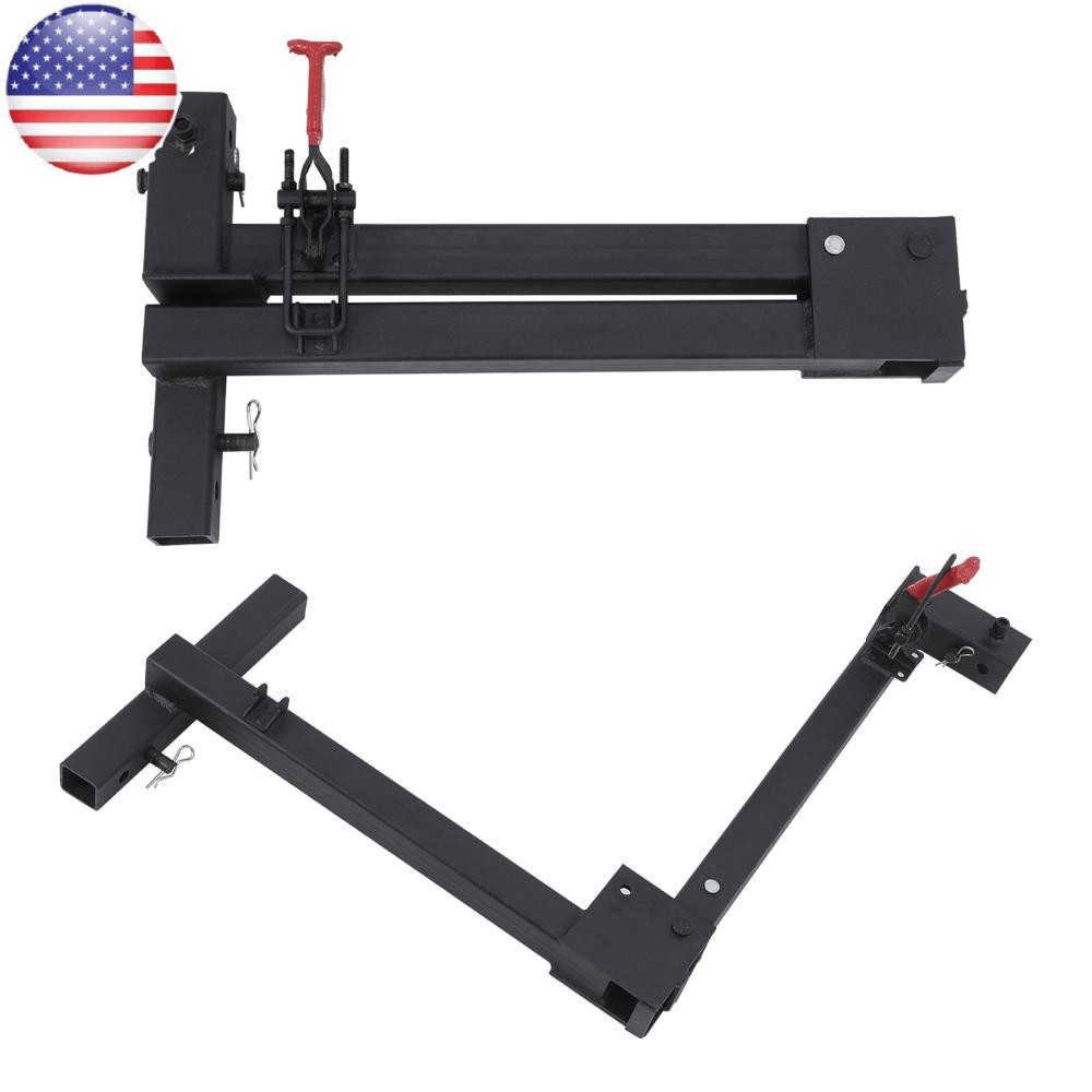 Swing Away Hitch Adapter, 180-Degree Swing Arm, Fits 2-Inch Receiver, 250 lbs