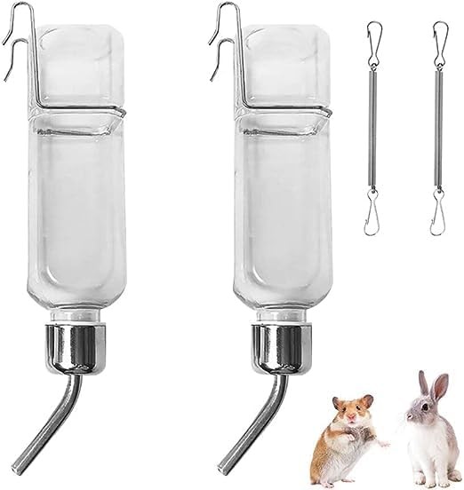 Wasserflasche Automatisch 350Ml HäNgend FüR Haustiere Kaninchen Hamster-image