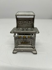 Vtg Royal Cast Iron Dollhouse Miniature Toy Stove Oven Salesman Sample