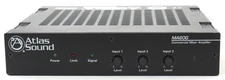 Atlas Sound MA60G Mixer Amplifier 3-Input 60-Watt Mixer Amplifier; 6159392