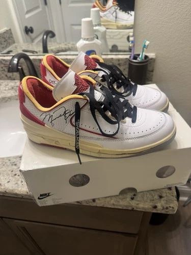 Off-White x Air Jordan 2 Retro LowSP'White Varsity Red'