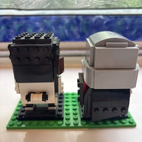 LEGO #41485 #41486 Brickheadz Finn & Captain Phasma StarWars Complete Set No Box