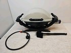 Weber Q Grill Burner Portable Tabletop Liquid Propane Gas Grill 2004 Works