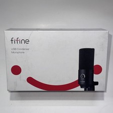 FIFINE K669 USB Condenser Microphone W/ Stand Cord - Black New