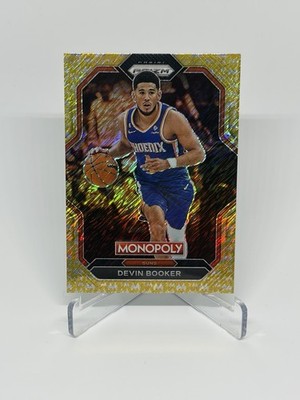 2022 Prizm Monopoly All-Stars Devin Booker #PS10 Gold Money Shimmer /500 Suns