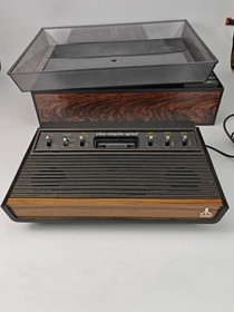 Vintage Atari 2600 Video Computer System Lot w/ 18 Games Controllers Untested 