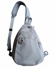 Anello Drop Body Bag Unisex Gray Shoulder Crossbody New Japan