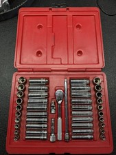Mac Tools 14 Drive 44pc General Service Sae Metric Shallow Deep Socket Set Mac Tools 14 Drive 44pc General Service Sae Metric Shallow Deep Socket Set