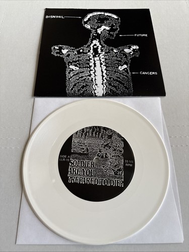 Disnihil – Future Cancers 7" WHITE VINYL Lifeline Records Hardcore - Picture 1 of 2