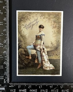 Old Judge Cigarettes Advertising Trade Card