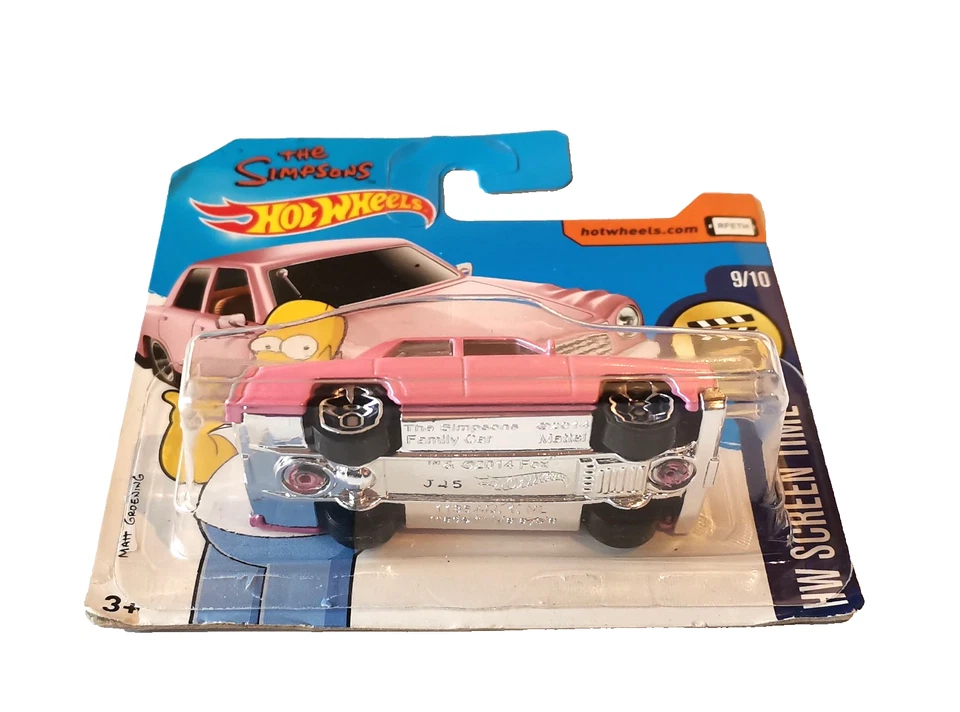 ✅ Hot Wheels THE SIMPSONS FAMILY CAR in OVP * 2017 Screen Time * MOC - Bild 3 von 4