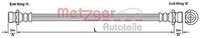 Metzger Bremsschlauch Hinten Links, Hinten Rechts FüR Land Rover