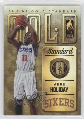 2012-13 Panini Gold Standard Limited Edition 4/5 Jrue Holiday #30 0q3