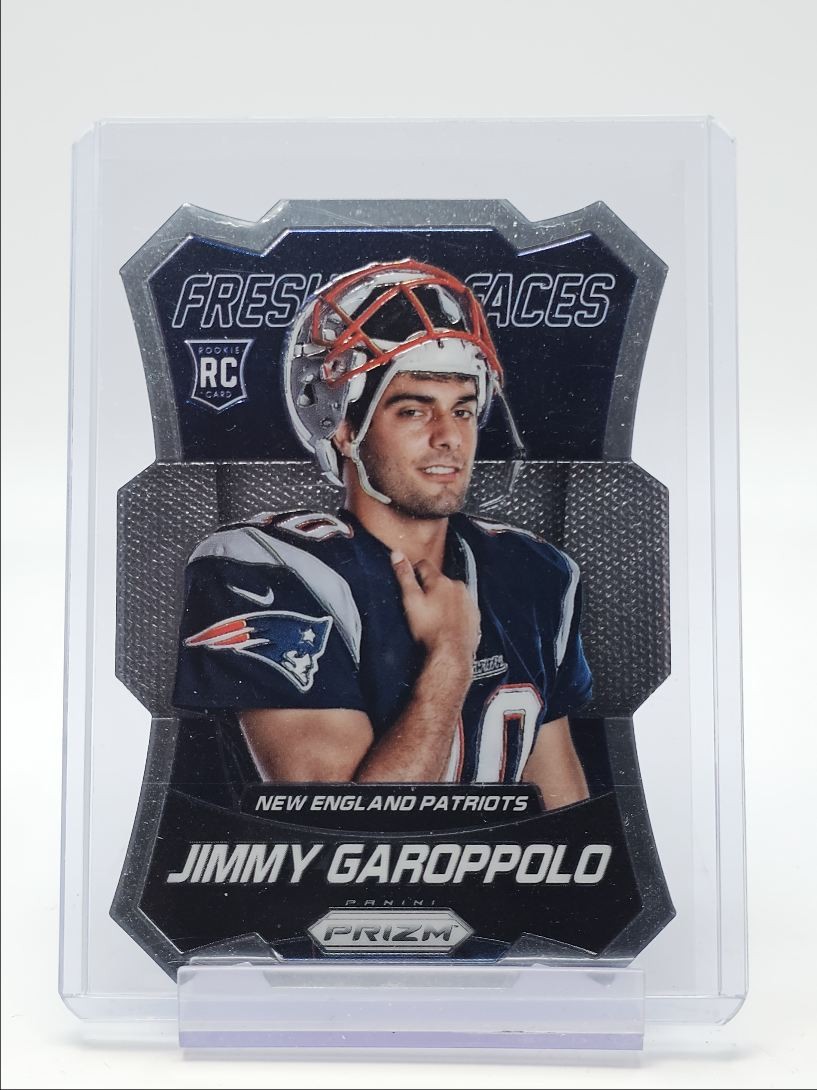JIMMY GAROPPOLO 2014 PANINI PRIZM FRESH FACES ROOKIE DIE CUT RC Q3813