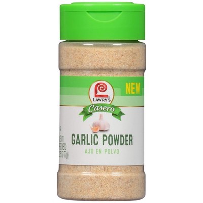 Lawry's Casero Garlic Powder, 2.75 oz Ounce (Pack of 1) 