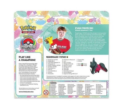 Pokemon Cards - 2024 World Championships Deck - REGIDRAGO VSTAR