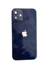 Back Housing with Small Components Replacement Cover For iPhone 12 Black OEM AB