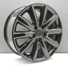 MINI COOPER F55 F56 17" COSMOS ALLOY WHEEL BLACK 7J OEM 6855109 GENUINE X1