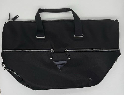 VESSEL x FABLETICS Skyline Lux Duffel Golf Reise Sporttasche Schwarz Leder 34L - Bild 6 von 11