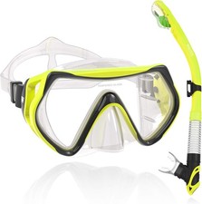 WACOOL Professional Snorkeling Snorkel Diving Scuba Package Set