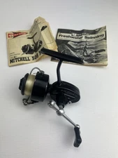 Vintage Rare Mitchell Garcia 308 Ultra Light Spinning Reel Made In France Nice
