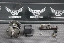 2004 KAWASAKI KX250 OEM ENGINE POWERVALVE EXHUAST VALVE LINKAGE GOVERNOR