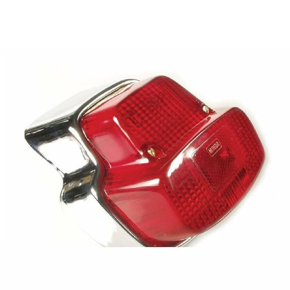 Kit Clignotants Avant + Arrière Orange Pour Vespa PX 125-150-200 - Plastique Avec Pierres - 4