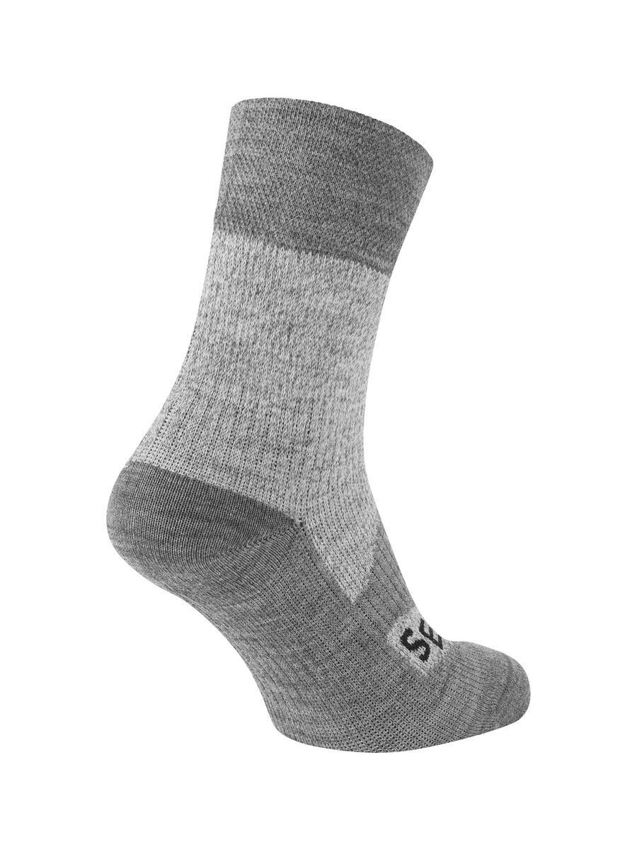 Bircham Waterproof All Weather Ankle Length Sock Grey/Grey Marl Unisex