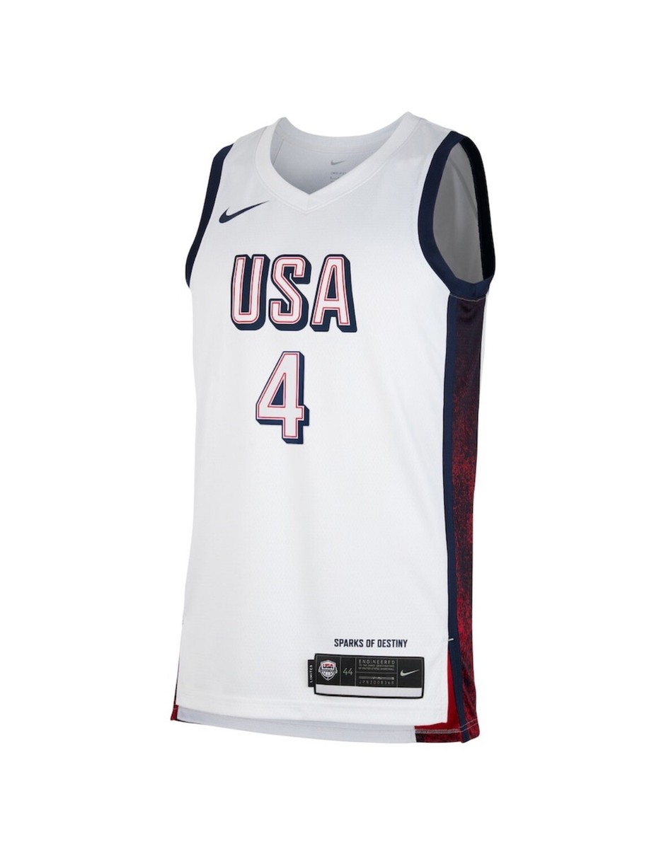思*子様 Olympic2024 USA Curry AUGmae Jersey Nike 2024 Team USA Basketball Olympic Stephen Curry Swingman