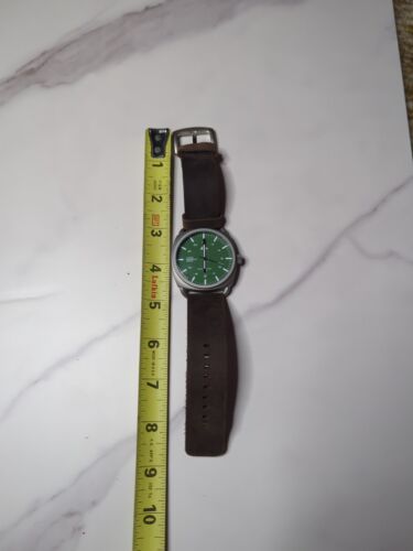 LRG LIFTED RESEARCH GROUP Brown Leather Band Classic Watch NOS in Wrong Box - Picture 10 of 10