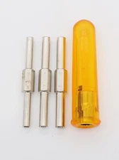 Clock Mainspring Let Down Tool 4 Piece Set Repair Winding 3.5-5.25 mm NEW