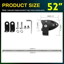 Slim 10 20 30 50 Led Light Bar Spot Flood Combo Work Offroad Driving Utv Suv Slim 10 20 30 50 Led Light Bar Spot Flood Combo Work Offroad Driving Utv Suv