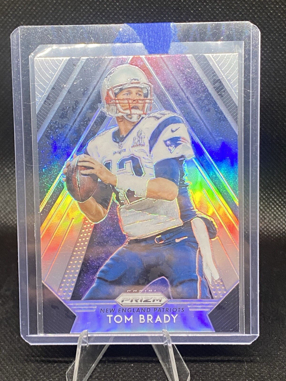 2018 Prizm Tom Brady Apex Silver HOLO CASE HIT SSP PATRIOTS