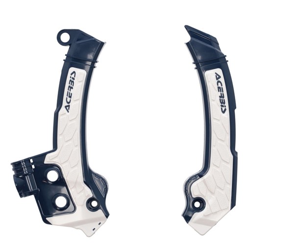 Acerbis X-Grip Rahmenprotektoren Blau/Weiß FüR Husqvarna Te 150 2024-2025-image