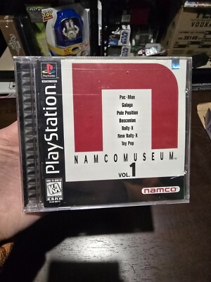 Namco Museum Vol Volume 1 US Playstation PS1 New Sealed