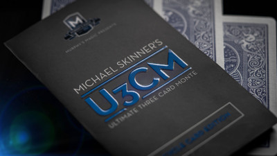 Michael Skinner's Ultimate 3 Karte Monte Blau Von Murphy's Magic Zubehör Inkl. T