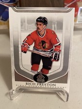 20/21 UD SP SIGNATURE LEGENDS Rich Preston BASE CARD #187