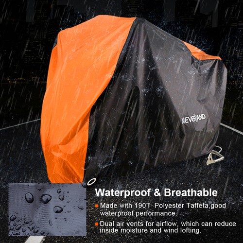 5 Sizes Motorbike Cover Bike Waterproof Outdoor Rain Dust UV Sun Scooter Protect - 第 53/131 張圖片