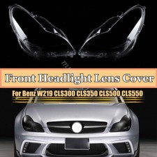 Headlight Lampshade Lens Cover Pair For Mercedes Benz W219 CLS Class 2006-2011